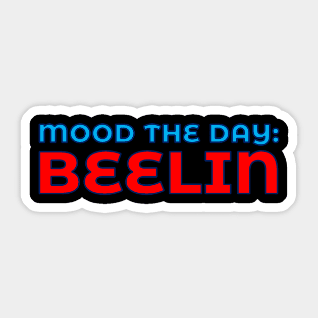 Scottish Humour - Mood The Day - Beelin Sticker by TimeTravellers